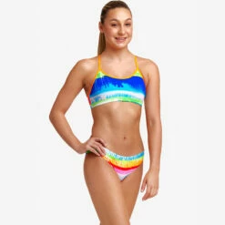 Funkita - Dye Hard - Girls Racerback Two Piece -UK Swimsuit Sales 2024 funkita dye hard girls racerback two piece 5