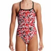 Funkita - Fire Light - Girls Single Strap One Piece -UK Swimsuit Sales 2024 funkita fire light girls single strap one piece
