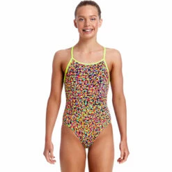 Funkita - Fireworks - Girls Diamond Back One Piece