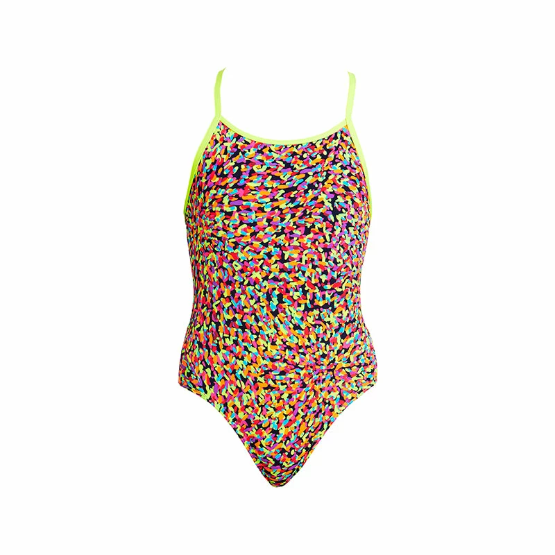 Funkita - Fireworks - Girls Diamond Back One Piece 4 Funkita - Fireworks - Girls Diamond Back One Piece - Image 2