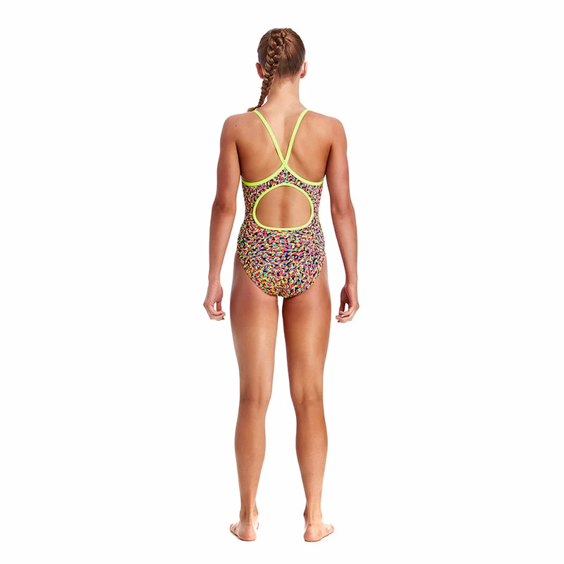 Funkita - Fireworks - Girls Diamond Back One Piece 5 Funkita - Fireworks - Girls Diamond Back One Piece - Image 3