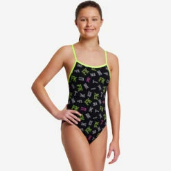 Funkita - FKed - Girls Eco Single Strap One Piece -UK Swimsuit Sales 2024 funkita fked girls eco single strap one piece 5