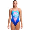 Funkita - Flying Flipper - Girls Diamond Back One Piece