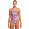 Funkita - Garden Party - Ladies Tie Me Tight One Piece -UK Swimsuit Sales 2024 funkita garden party ladies tie me tight one piece 1