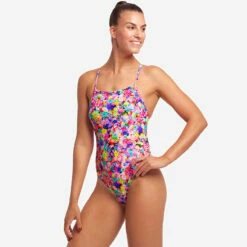 Funkita - Garden Party - Ladies Tie Me Tight One Piece -UK Swimsuit Sales 2024 funkita garden party ladies tie me tight one piece 5