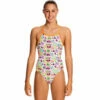 Funkita - Crazy Critters - Girls Cross Back One Piece 2 Funkita - Crazy Critters - Girls Cross Back One Piece -UK Swimsuit Sales 2024 funkita girls swimwear crazy critters cross back one piece 1