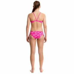 Funkita - Flaming Go Go's - Girls Tie Detail Two Piece -UK Swimsuit Sales 2024 funkita girls swimwear flaming go gos tie detail two piece 4