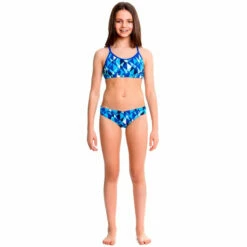 Funkita - Platinum Power - Girls Racerback Two Piece 9 Funkita - Platinum Power - Girls Racerback Two Piece -UK Swimsuit Sales 2024 funkita girls swimwear platinum power two piece 4