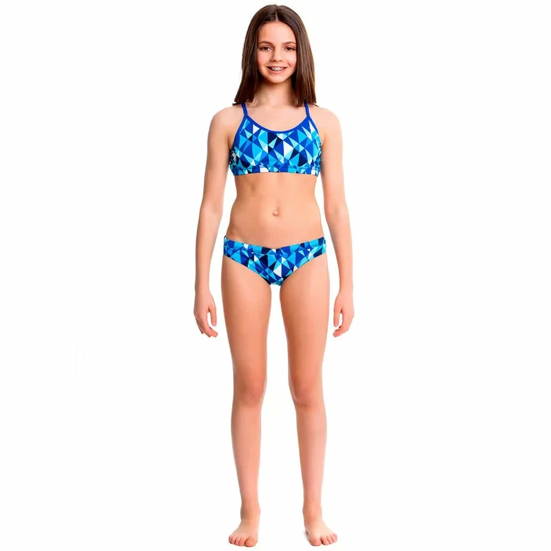 Funkita - Platinum Power - Girls Racerback Two Piece 6 Funkita - Platinum Power - Girls Racerback Two Piece - Image 4