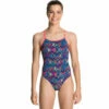 Funkita - Square Up - Girls Diamond Back One Piece -UK Swimsuit Sales 2024 funkita girls swimwear square up diamond back one piece 1