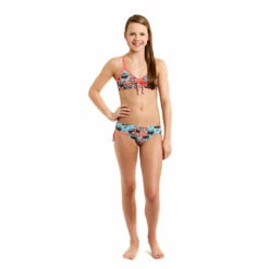 Funkita - Sushi Training - Girls Tie Detail Two Piece -UK Swimsuit Sales 2024 funkita girls swimwear sushi training tie detail two piece 4