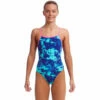 Funkita - Hawaiian Skies - Girls Tie Me Tight One Piece -UK Swimsuit Sales 2024 funkita hawaiian skies girls tie me tight one piece 0