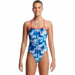 Funkita - Head First - Ladies Twisted One Piece
