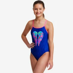 Funkita - Icarus Wings - Girls Diamond Back One Piece -UK Swimsuit Sales 2024 funkita icarus wings girls diamond back one piece 5