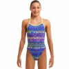 Funkita - Inca Inked - Girls Single Strap One Piece -UK Swimsuit Sales 2024 funkita inca inked girls single strap one piece 1