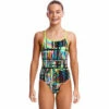 Funkita - Interference - Girls Diamond Back One Piece -UK Swimsuit Sales 2024 funkita interference girls diamond back one piece 1