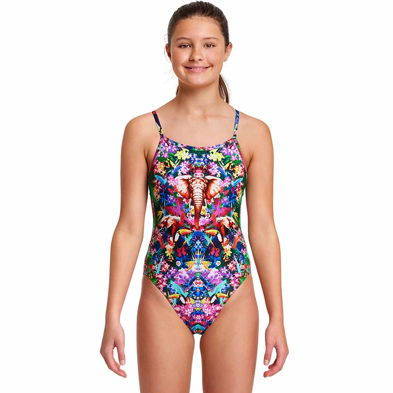 Funkita - Jungle Boogie - Girls Single Strap One Piece 3 Funkita - Jungle Boogie - Girls Single Strap One Piece