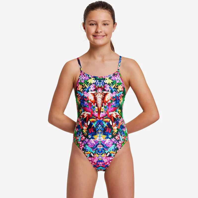 Funkita - Jungle Boogie - Girls Single Strap One Piece 6 Funkita - Jungle Boogie - Girls Single Strap One Piece - Image 4