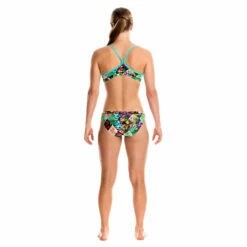 Funkita - Jungle Jam - Girls Racerback Two Piece -UK Swimsuit Sales 2024 funkita jungle jam bikini racerback girls two piece 3
