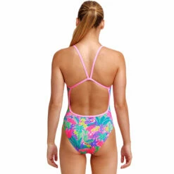 Funkita - Jungle Party - Girls Single Strap One Piece -UK Swimsuit Sales 2024 funkita jungle party girls single strap one piece 3