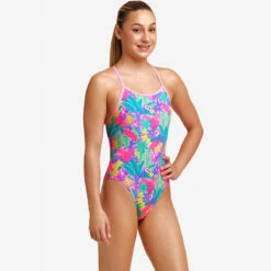 Funkita - Jungle Party - Girls Single Strap One Piece -UK Swimsuit Sales 2024 funkita jungle party girls single strap one piece 5