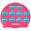 Funkita - Kiss Kiss - Silicone Swimming Cap -UK Swimsuit Sales 2024 funkita kiss kiss silicone swimming cap