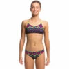 Funkita - Knitty Gritty - Girls Racerback Two Piece -UK Swimsuit Sales 2024 funkita knitty gritty bikini girls racerback two piece