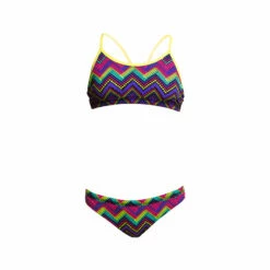 Funkita - Knitty Gritty - Girls Racerback Two Piece -UK Swimsuit Sales 2024 funkita knitty gritty bikini girls racerback two piece 2