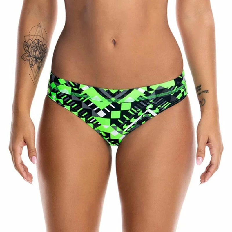 Funkita - Laser Cube - Ladies Bikini Sports Brief 3 Funkita - Laser Cube - Ladies Bikini Sports Brief