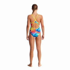 Funkita - Layer Cake - Girls Diamond Back One Piece -UK Swimsuit Sales 2024 funkita layer cake girls diamond back one piece 3