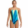 Funkita - Light Sabre - Girls Tie Me Tight One Piece -UK Swimsuit Sales 2024 funkita light sabre girls tie me tight one piece 1