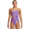 Funkita - Lily Pad - Girls Diamond Back One Piece -UK Swimsuit Sales 2024 funkita lily pad girls diamond back one piece 1