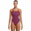 Funkita - Lip Service - Ladies Diamond Back One Piece