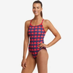 Funkita - Lip Service - Ladies Diamond Back One Piece -UK Swimsuit Sales 2024 funkita lip service ladies diamond back one piece 5