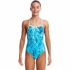 Funkita - Mint Marble - Girls Strapped In One Piece -UK Swimsuit Sales 2024 funkita mint marble girls strapped in one piece 1