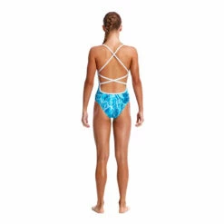Funkita - Mint Marble - Girls Strapped In One Piece 9 Funkita - Mint Marble - Girls Strapped In One Piece -UK Swimsuit Sales 2024 funkita mint marble girls strapped in one piece 3