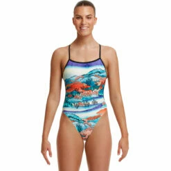 Funkita - Misty Mountain - Ladies Twisted One Piece