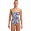Funkita - Mixed Signals - Girls Strapped In One Piece -UK Swimsuit Sales 2024 funkita mixed signals girls strapped in one piece 1