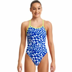 Funkita - Mixed Up - Girls Single Strap One Piece