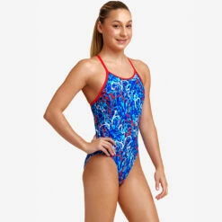 Funkita - Mr Squiggle - Girls Diamond Back One Piece -UK Swimsuit Sales 2024 funkita mr squiggle girls diamond back one piece 5