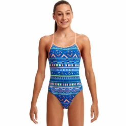 Funkita - My Tribe - Girls Diamond Back One Piece
