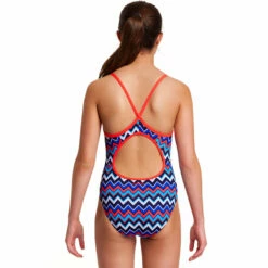 Funkita - Nautical Mile - Girls Diamond Back One Piece -UK Swimsuit Sales 2024 funkita nautical mile girls diamond back one piece 3