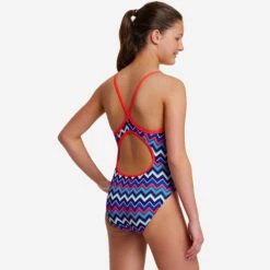 Funkita - Nautical Mile - Girls Diamond Back One Piece -UK Swimsuit Sales 2024 funkita nautical mile girls diamond back one piece 4