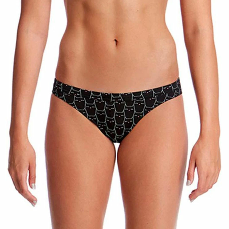 Funkita - Night Cat - Ladies Hipster Bikini Brief 3 Funkita - Night Cat - Ladies Hipster Bikini Brief
