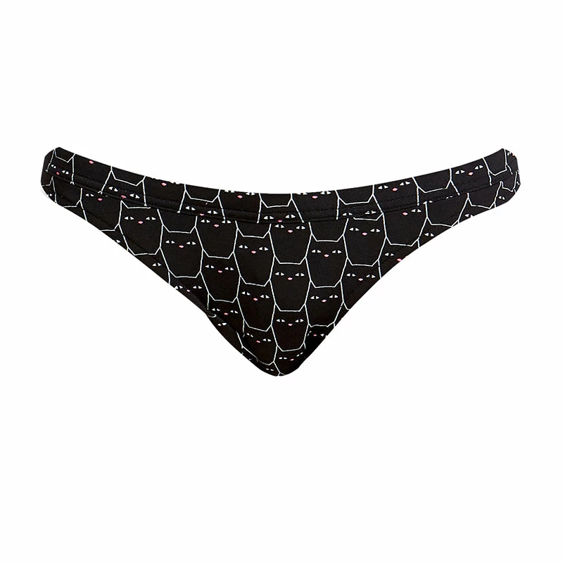 Funkita - Night Cat - Ladies Hipster Bikini Brief 4 Funkita - Night Cat - Ladies Hipster Bikini Brief - Image 2