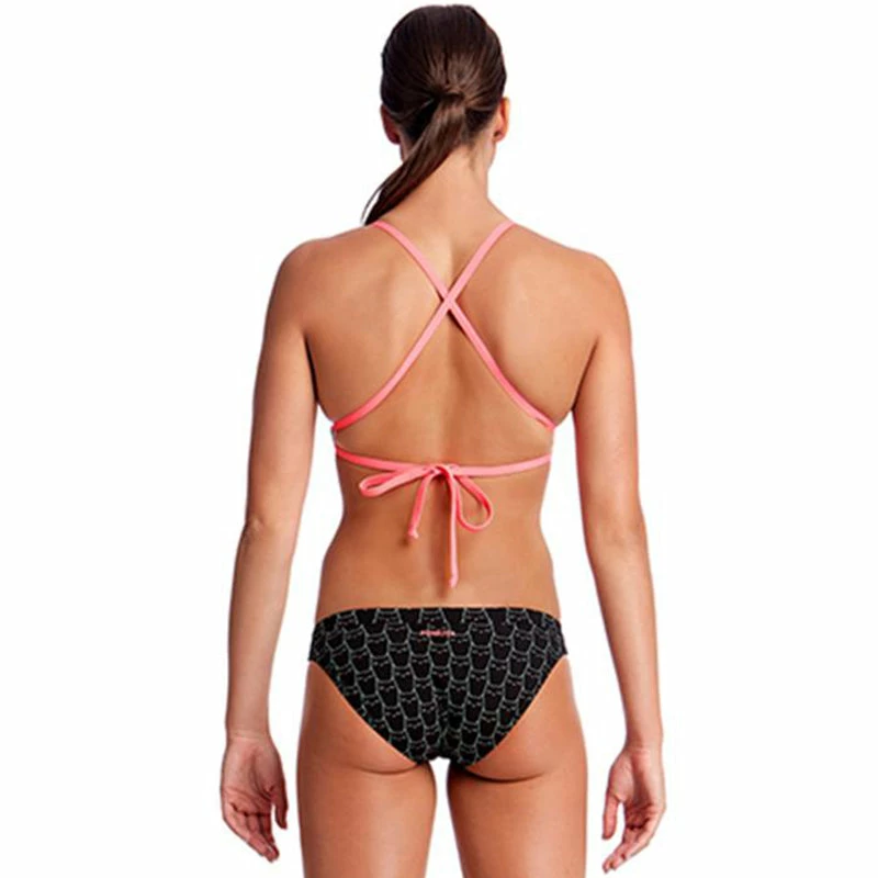 Funkita - Night Cat - Ladies Hipster Bikini Brief 5 Funkita - Night Cat - Ladies Hipster Bikini Brief - Image 3