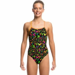 Funkita - Night Swim - Girls Strapped In One Piece