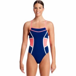 Funkita - Ocean Delight - Ladies Colour Block One Piece