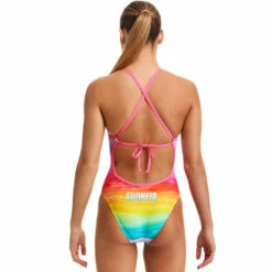 Funkita - Ocean Ink - Girls Tie Me Tight One Piece -UK Swimsuit Sales 2024 funkita ocean ink girls tie me tight one piece 3