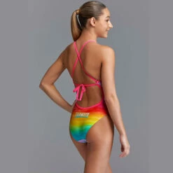 Funkita - Ocean Ink - Girls Tie Me Tight One Piece -UK Swimsuit Sales 2024 funkita ocean ink girls tie me tight one piece 4